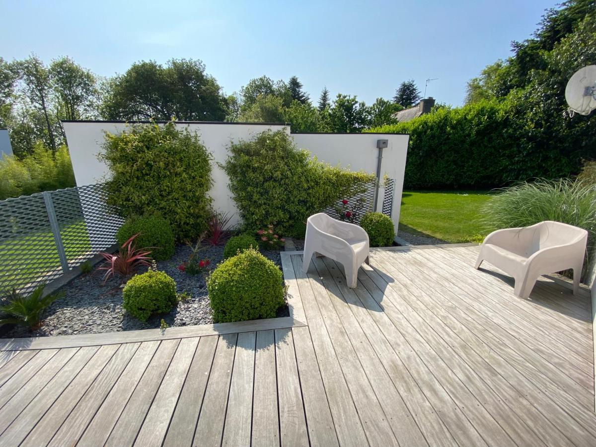 2 Maisons De Vacances Sittelles Lodge Конкарно Екстериор снимка